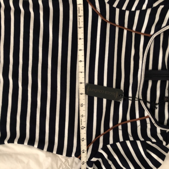 Luca couture striped dress - Picture 5 of 6